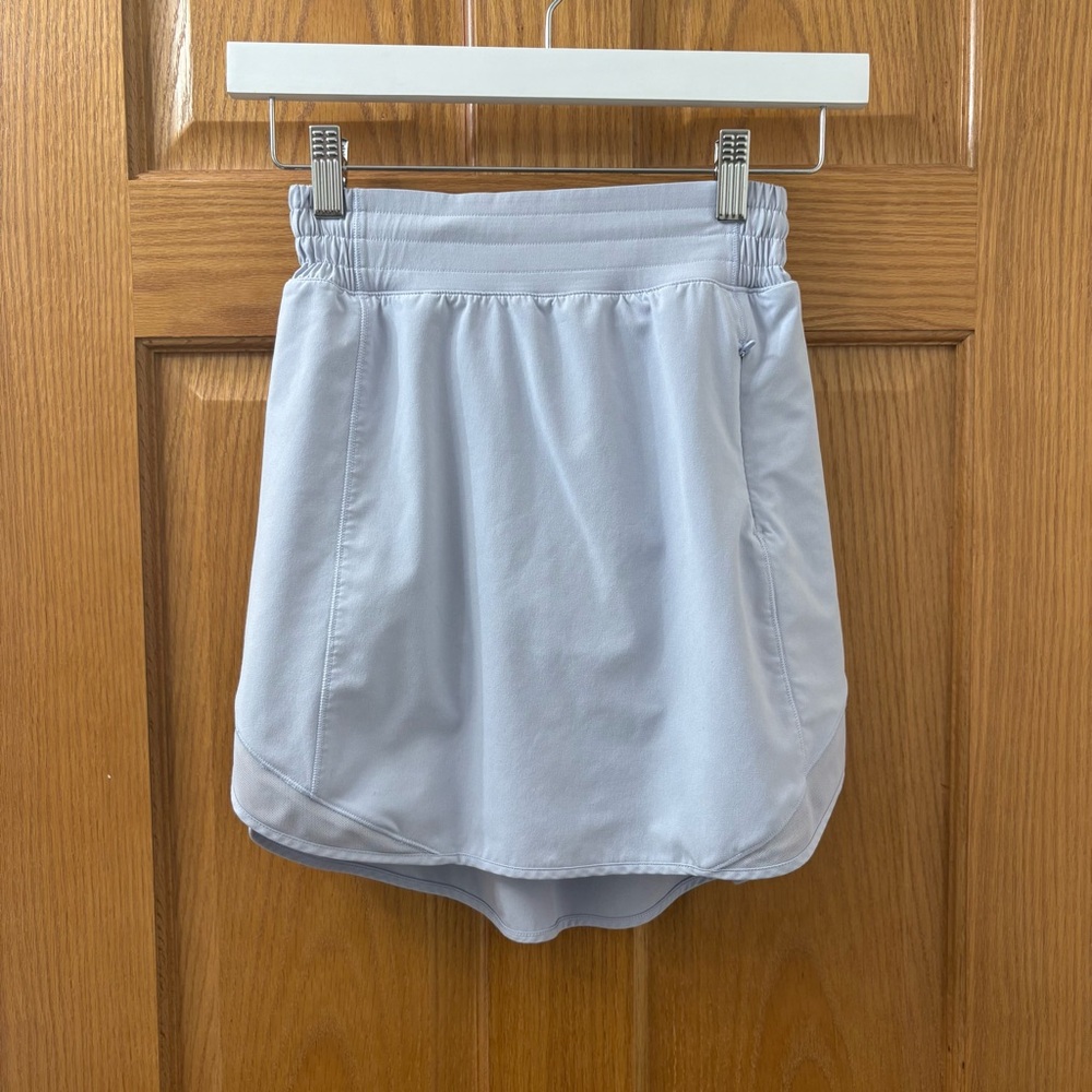 Lululemon Hotty Hot High-Rise Skirt Baby Blue Athletic Tennis Skirt